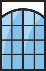 fenêtre faux cintre